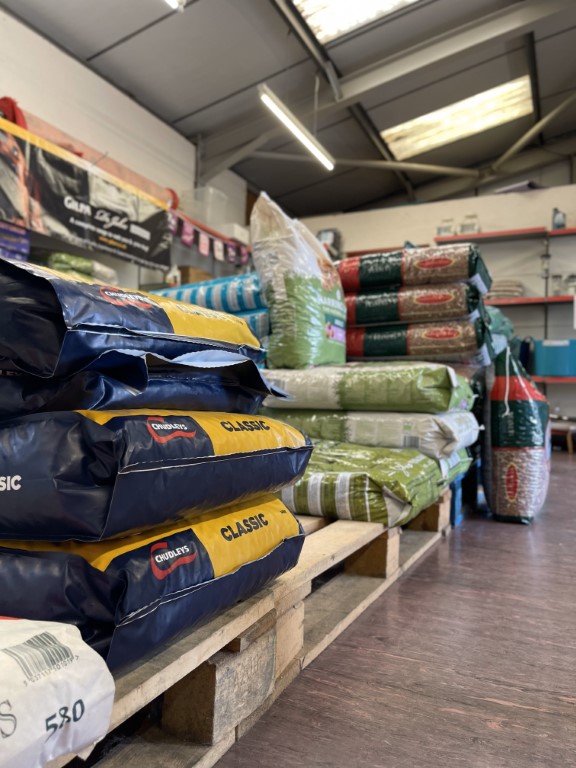 Dog food brands at Brumley Brae